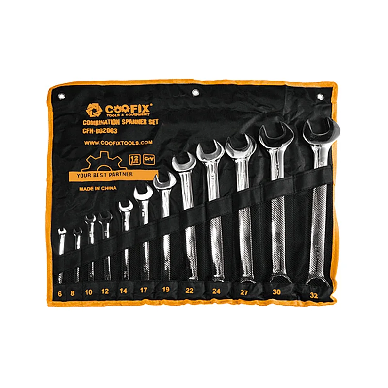 CFH-B03013-12 Double Open-end Wrench Set