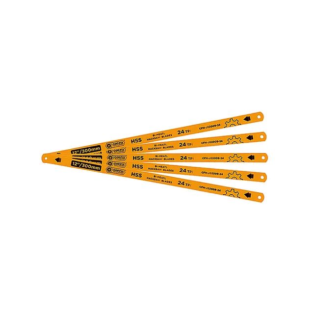 CFH-J02011-24 10-piece Bi-metal Hacksaw Blade Set